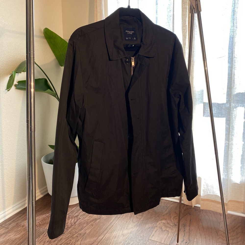 Abercrombie & Fitch lightweight black jacket